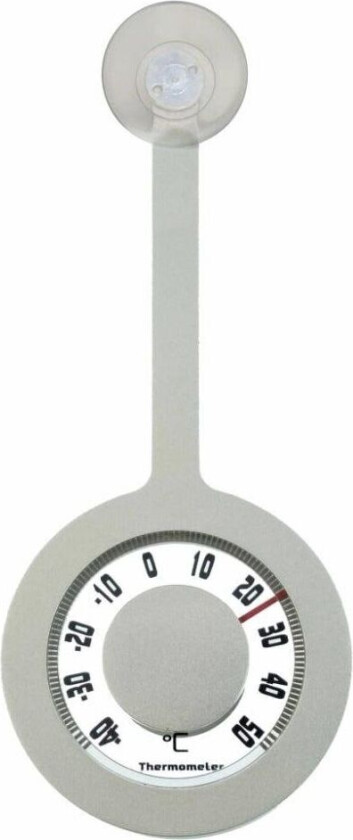 Utendørs hengende termometer 7,2x16 cm