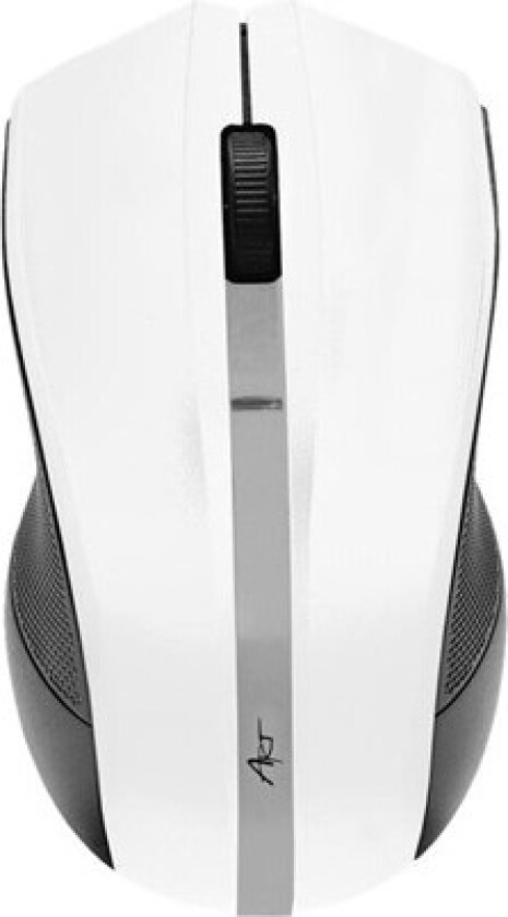 AM-97B - Mus - Optisk - 3 knapper - Hvit