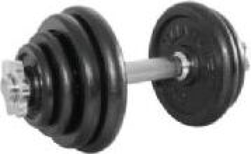 14TUSCL235, justerbar dumbbell, Sort, Sølv, 15 g, 3 kg, 2 kg, 36 cm