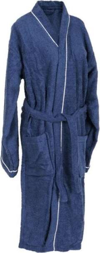 Morgenkåpe Home ESPRIT Blå Dame