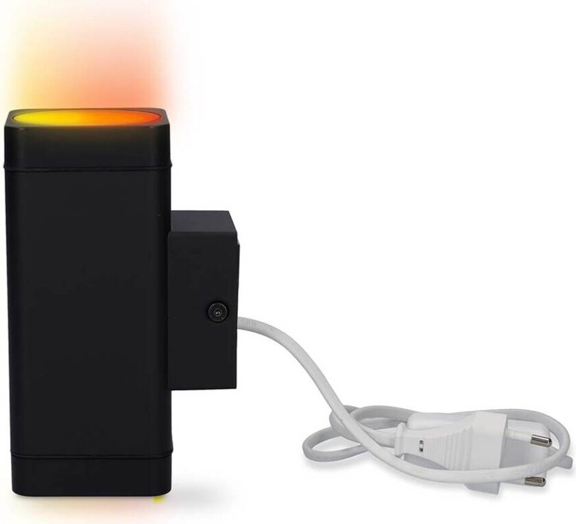 Nedis Smartlife utendørs lys 760 lm Bluetooth® 8.5 W Varm til avkjølt hvitt 2700 - 6500 K ABS Android™ / IOS