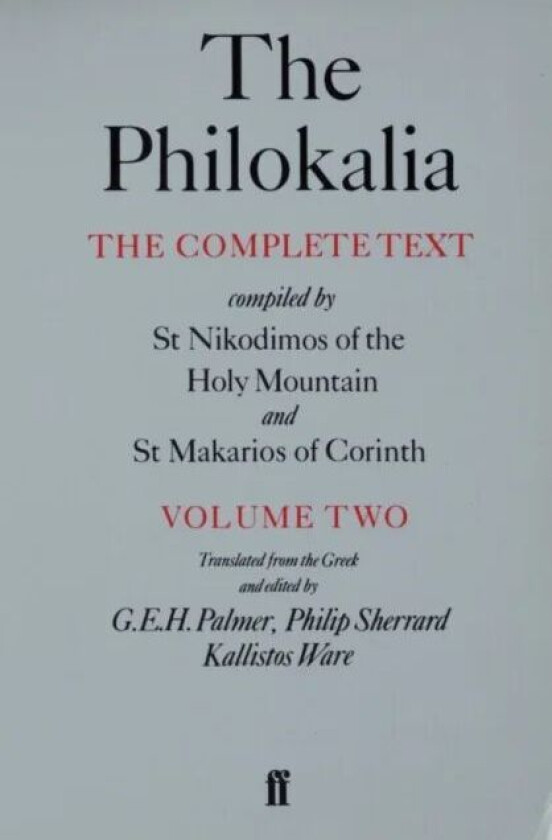 The Philokalia Vol 2 av G.E.H. Palmer