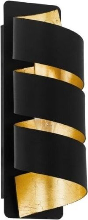 Elizondo, Overflatebehandlet, Andre, 1 ampuller, E14, IP20, Sort, Gull