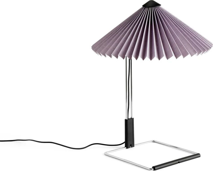 Matin table bordlampe Ø 30 cm Lavender-steel