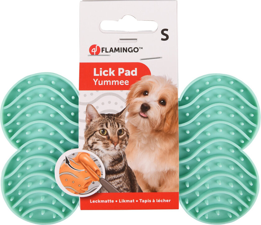 Flamingo slikkematte Yummee - 1 stk