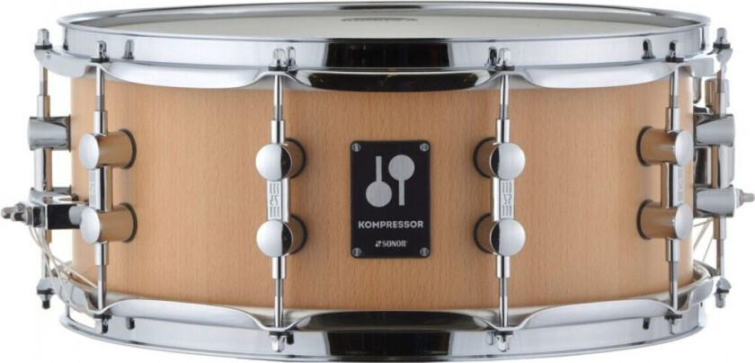 Sonor Kompressor 14 x 6" Natural Beech Snare Drum