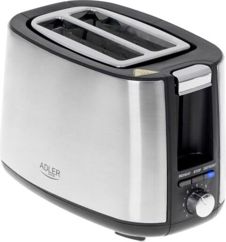 AD 3214, 2 skiver, Sølv, Rustfritt stål, Nivå, Rotasjon, 900 W, 220 - 240 V