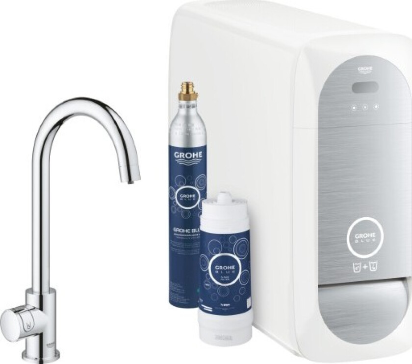 Blue Home Mono kjøkkenarmatur, krom