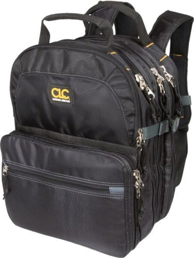 Verktøyryggsekk heavyduty 75 lommer 33 x 45 x 23 cm