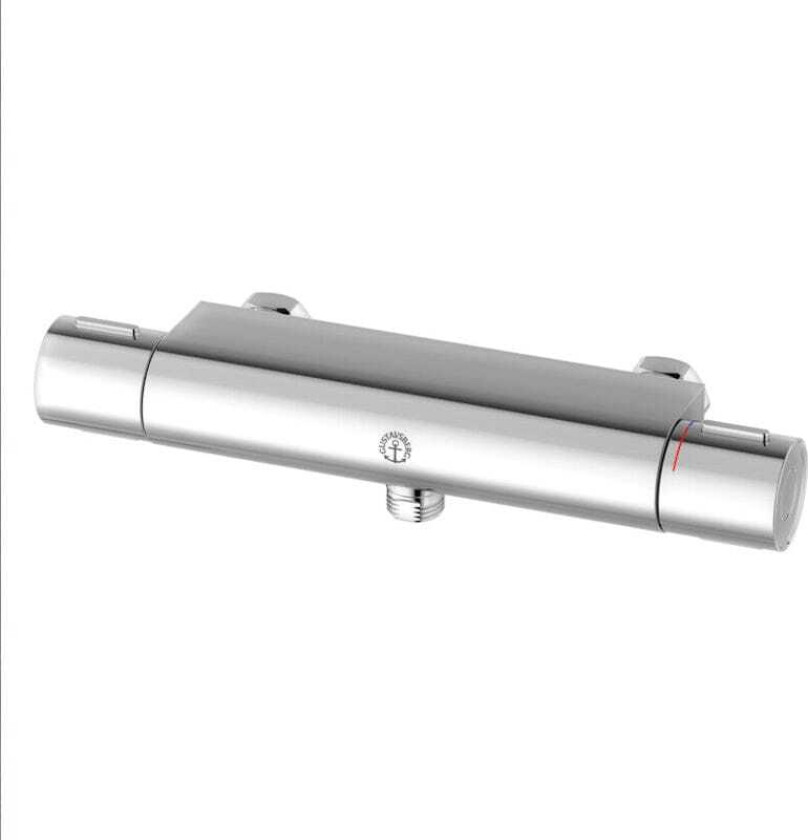 Nautic Dusjbatteri Krom