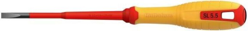 445095 Skrutrekker for sporskruer, isolert 1000 volt SL 1,0x5,5x125 VDE