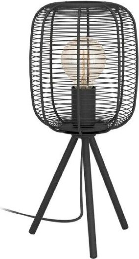 Eglo Table Lamp Rinroe E27 44Cm 43967 Black
