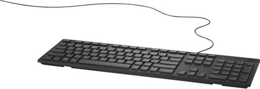 KB216 - keyboard - QWERTY - Icelandic - black - Tastatur - Islandsk - Svart