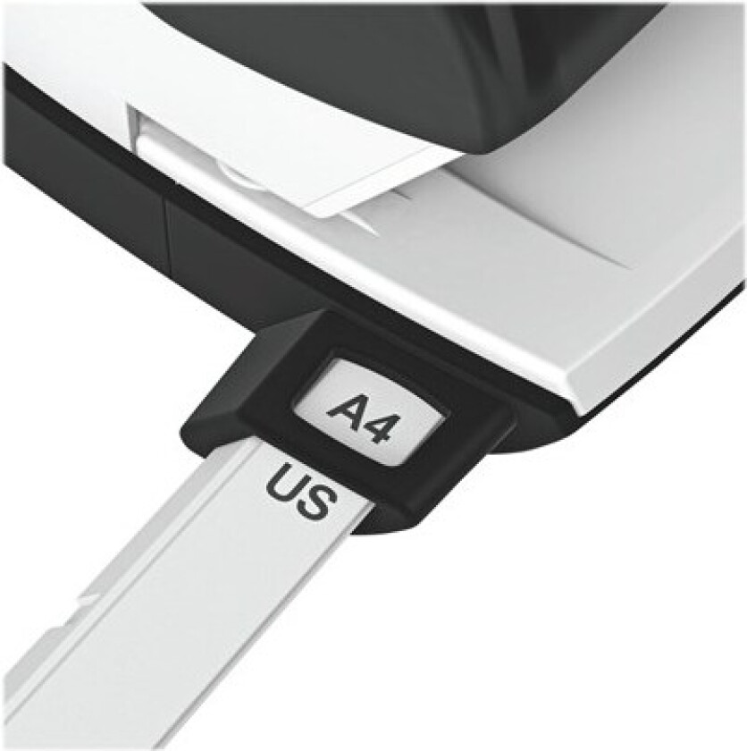 5058 - hole punch - 10 sheets - 2 holes - plastic metal - red