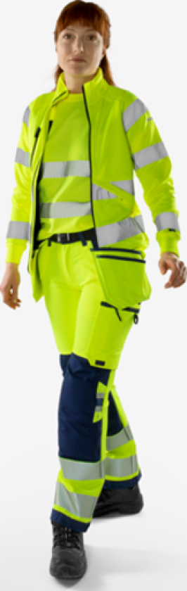 HiVis Grønn håndverkerstrekk