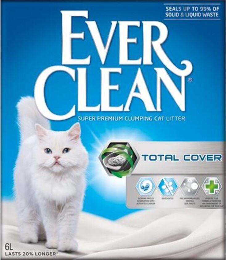 Ever Clean Total Cover Kattesand (6 l)