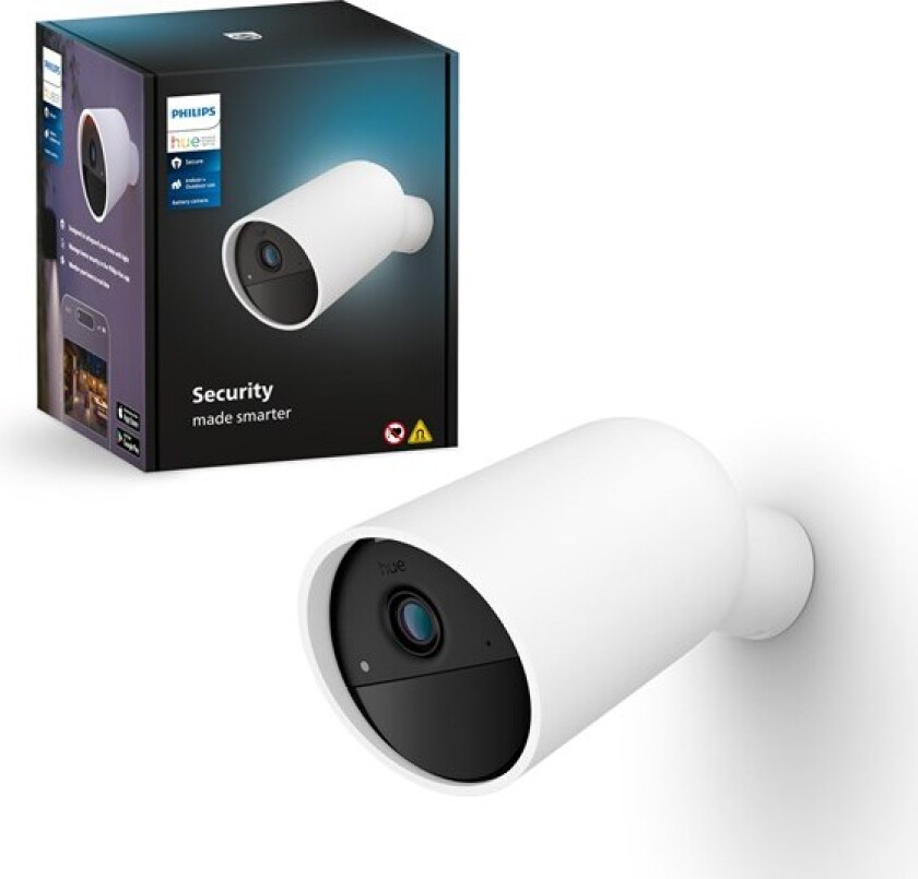 Hue Secure Camera Batterydriven White 1pk