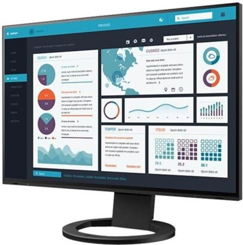 Eizo Flexscan Ev2495-bk 24.1" 1920 X 1200 16:10 Ips