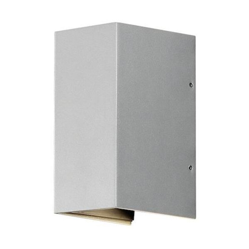 Cremona Veggarmatur 2x3W LED, grå