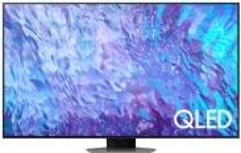 QE65Q80CAT - 65 Diagonalklasse Q80C Series LED-bakgrunnsbelyst LCD TV - QLED - Smart TV - Tizen OS - 4K UHD (2160p) 3840 x 2160 - HDR - Quantum Dot - karbonsølv