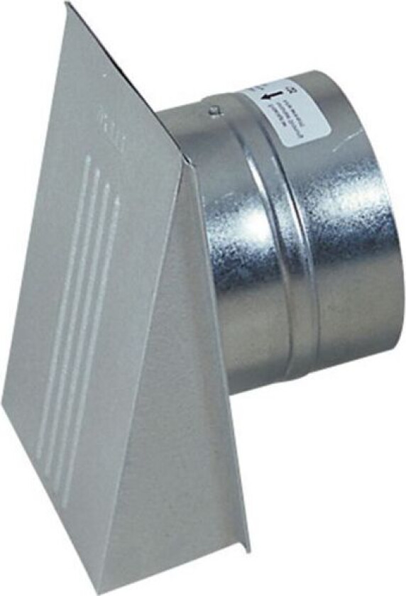 Bilde av Ventilatorventil Med Kappe og Spjeld 6x6 Ø125 - 49106