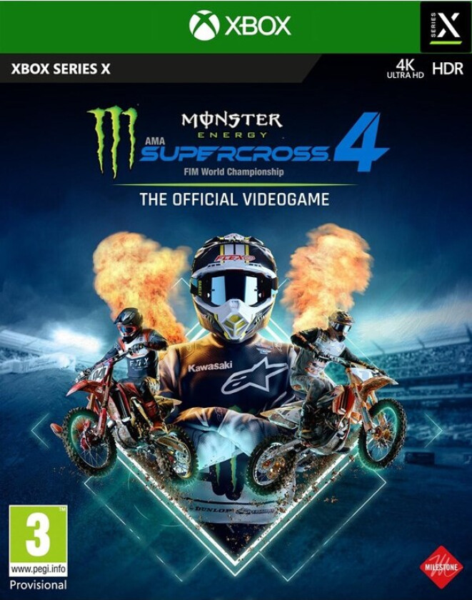 Monster Energy Supercross: The Official Videogame 4 - Microsoft Xbox Series S - Racing