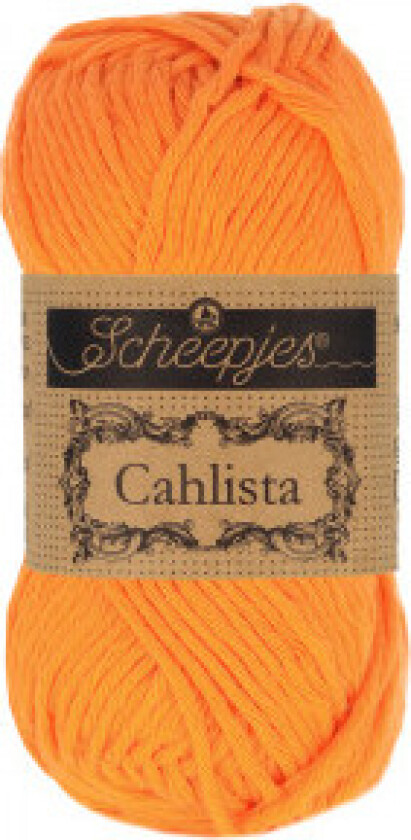 Cahlista Garn Unicolor 281 Tangerine