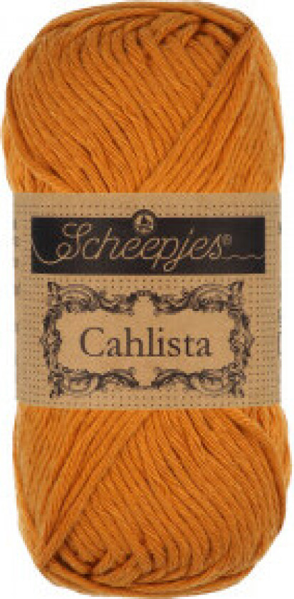 Cahlista Garn Unicolor 383 Ginger Gold