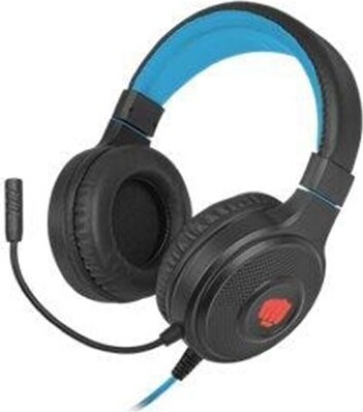 Warhawk Stereo Gaming Headset Rgb - Svart/blå