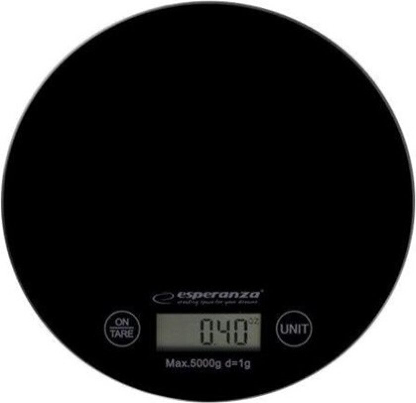 Kjøkkenvekt MANGO - kitchen scales - black