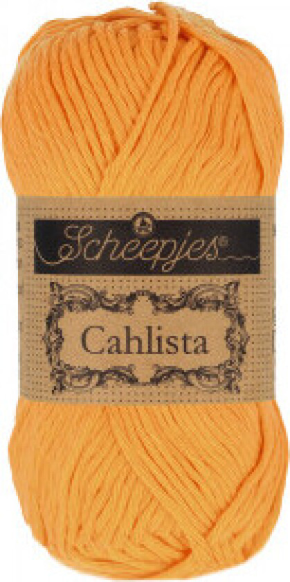 Cahlista Garn Unicolor 411 Sweet Orange