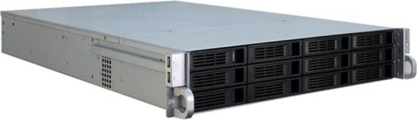 Inter-tech Ipc 2u-2412 Svart