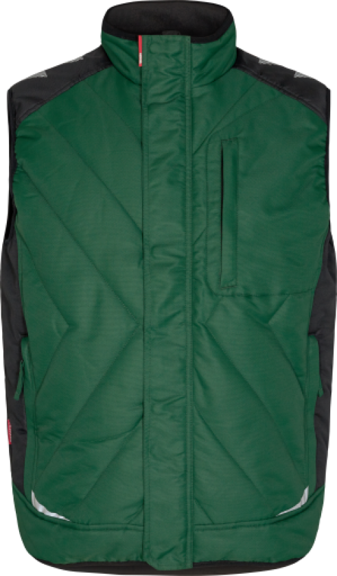 VEST 5850-193 GRØN/SORT 5XL