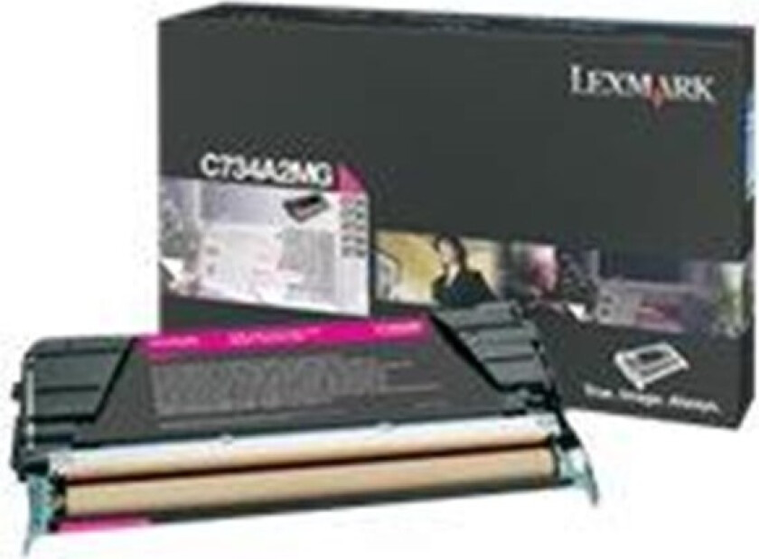- High Yield - magenta - original - toner cartridge - LCCP - Laser toner Rød