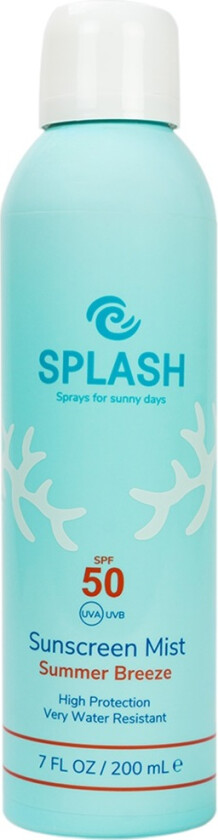 - Summer Breeze Sunscreen Mist SPF 50 200 ml