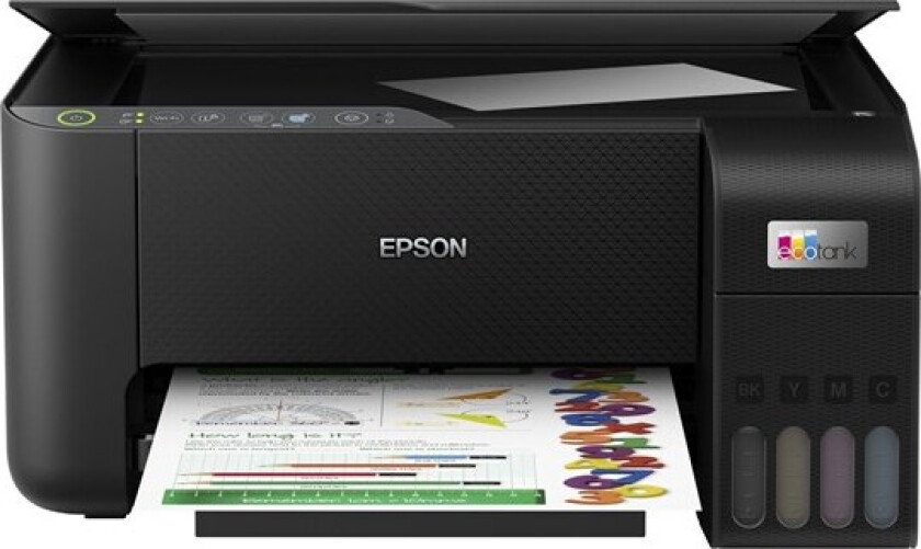 EcoTank ET-2810 All in One Printer Blekkskriver Multifunksjon - Farge - Blekk