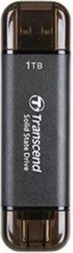 ESD310 SSD - 256GB - Svart - Ekstern SSD - USB 3.2 Gen 2x1