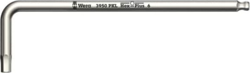 05022709001, L-formet hexnøkkel, Metrisk, 1 stykker, Rustfritt stål, 10 mm, 22,4 cm