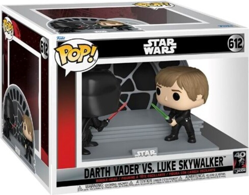 - STAR WARS POP! MOMENT DARTH VADER VS. LUKE SKYWALKER - Figur