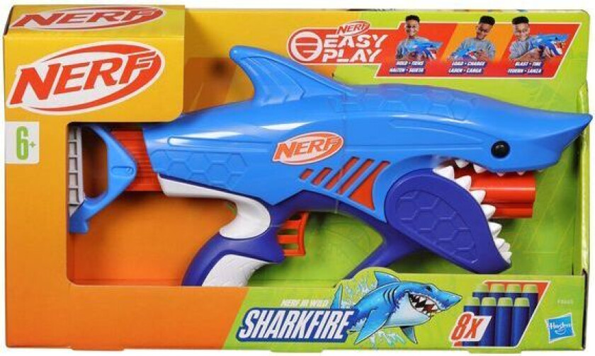 Bilde av NERF N-Strike Elite Jr. Sharkfire Hasbro