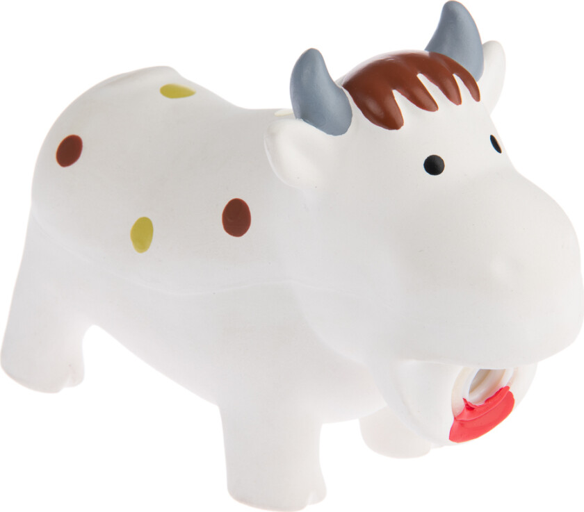 Hundeleke med lyd Latex-Ku Isabella - 1 Stk, L 18 cm