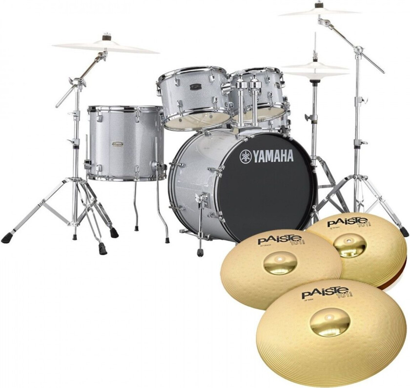 Rydeen 22" Trommesett med Hardware Silver Sparkle