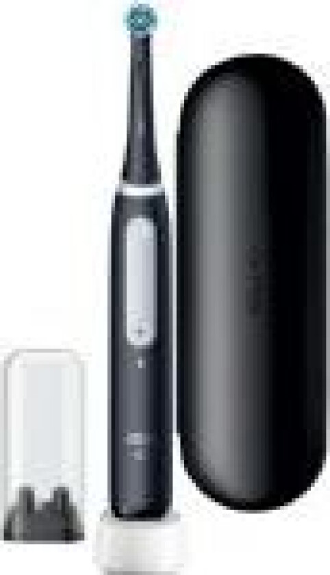 Oral-B iO Series 4 magnetisk tannbørste matt svart + etui