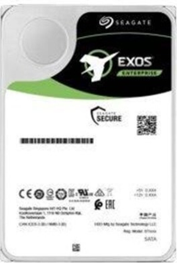 Exos X18 St14000nm004j 14tb 3.5" 7,200rpm Sas-3