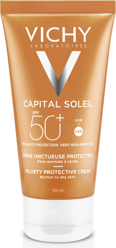 Vichy Capital Soleil Cream Solkrem Ansikt Spf 50+ 50 Ml