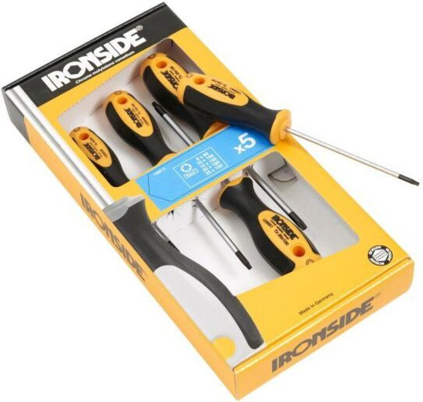 120513 Skrutrekkersett 5 deler, torx