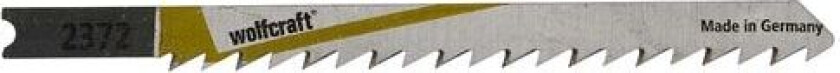 wolfcraft GmbH 2372000, Stikksagblad, Akryl glass, Sponplate, MDF, Mykt tre, High Carbon Steel (HCS), 8,1 cm, 4 mm, 4,5 cm