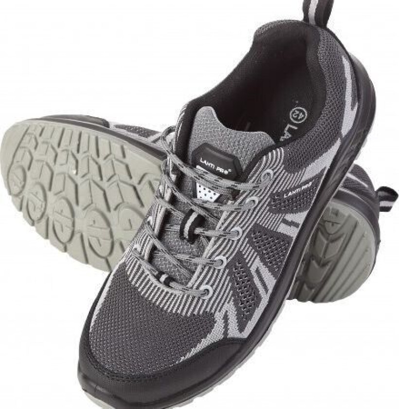 Lahti Pro žemo kirpimo megztas 3d pilkai juodas, S1 SRC, "42" (L3042142)