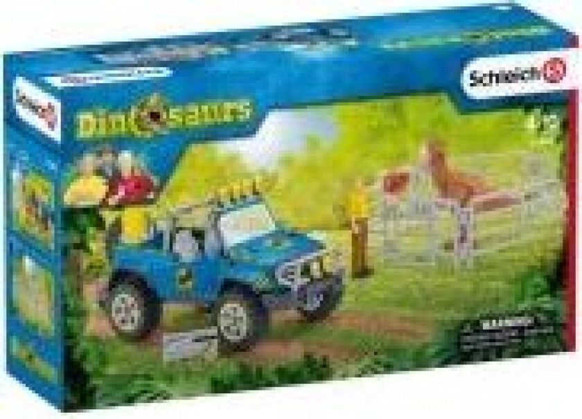 Terrengkjøretøy Med Dino Utpost Dinosaurs 41464