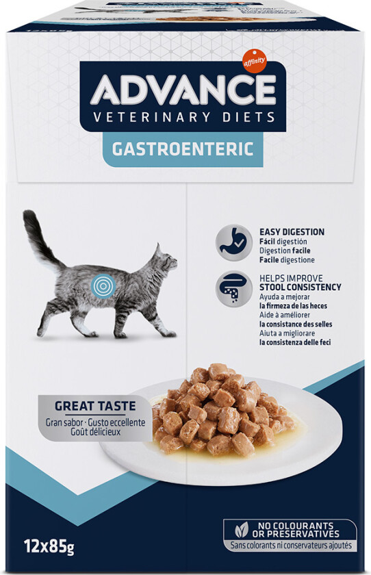 Advance Veterinary Diets Feline Gastroenteric - 12 x 85 g